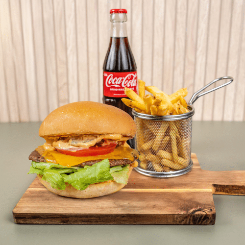 Hulk Burger Menü