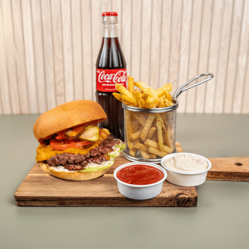 Smash It Baby Burger Menü