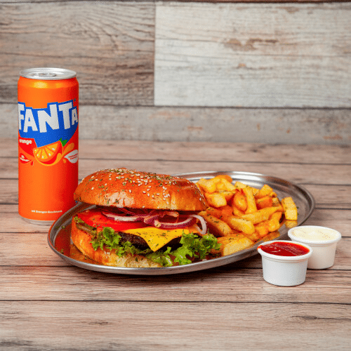 Cheeseburger Menü