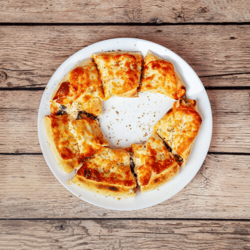 Gefüllte Pizzabrötchen