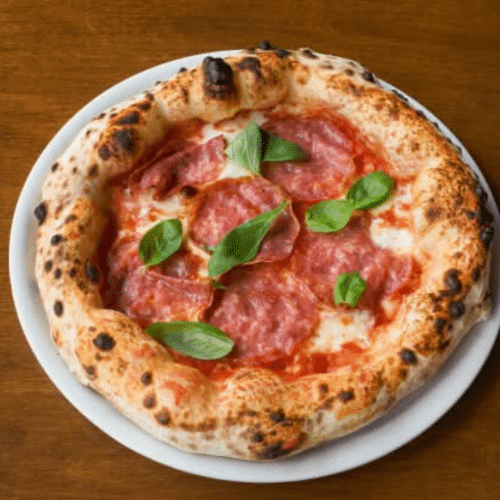 Pizza Salami Manzo (halal)
