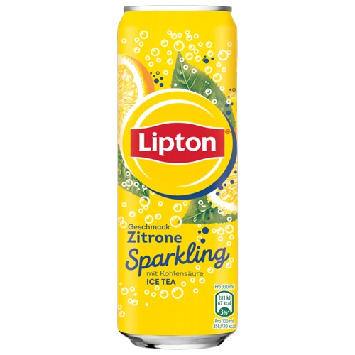 Lipton Sparkling Ice Tea Zitrone 0.33l (EINWEG)