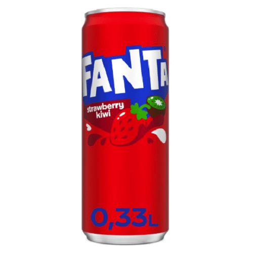 Fanta Strawberry & Kiwi 0.33l (EINWEG)
