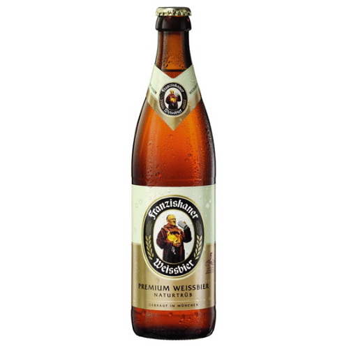 Franziskaner Hefeweizen hell 0.5l (MEHRWEG)