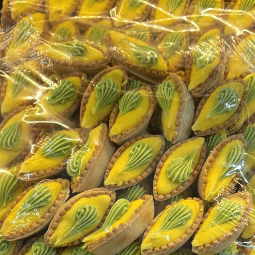 Italienische Gebäck mit Zitrone