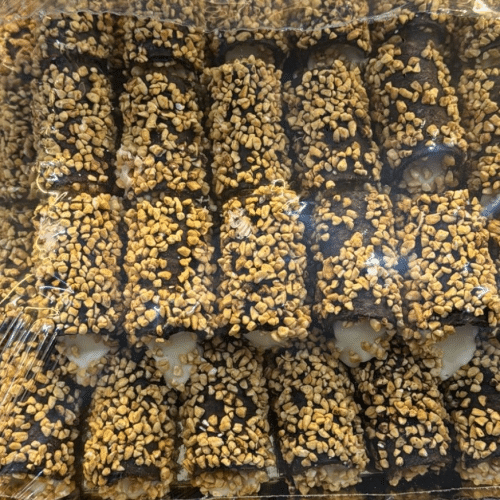 Italienische Gebäck weiße Schoko mit Vanille