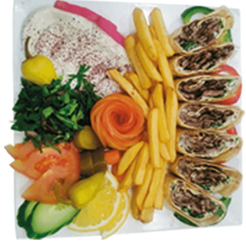 Orientalisch Shawarma Lammfleisch