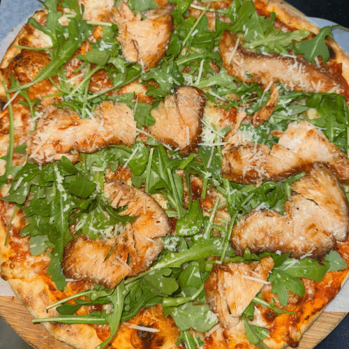 Pizza Lachs