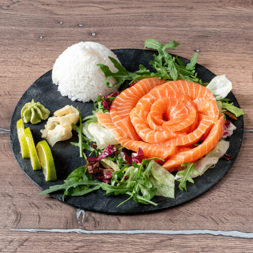 S 41   sashimi Sake (8 Stück