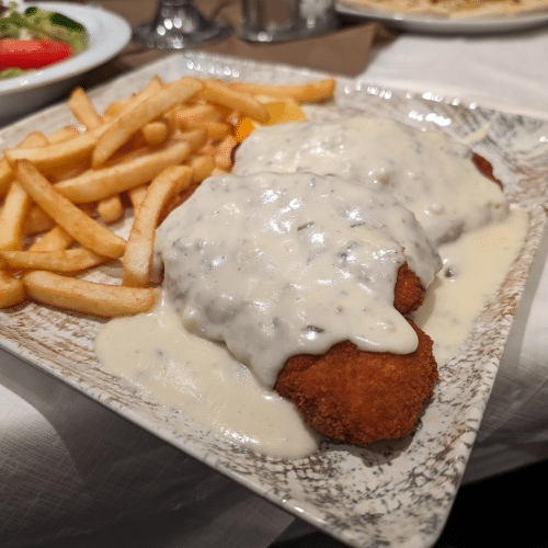 Gorgonzola Schnitzel