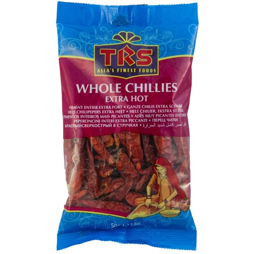 TRS Ganze Chilischoten Extra Scharf 50g