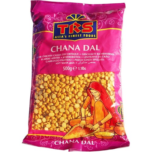 TRS Chana Dal gespaltene Kichererbsen 500g 