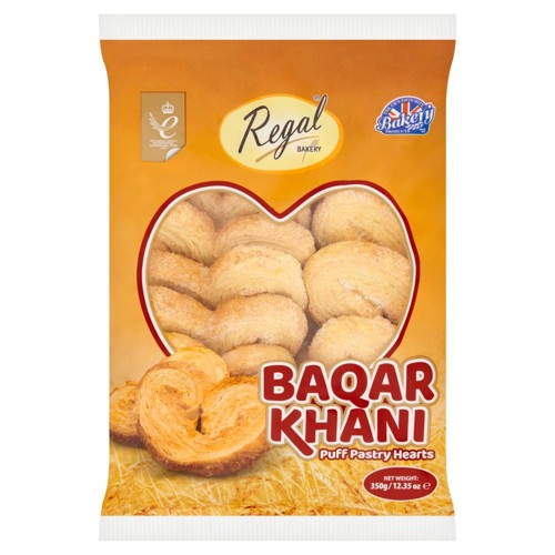 Regal Bakery Baqar Khani Blätterteigherzen 350g 