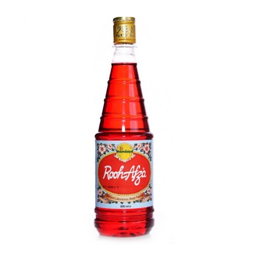 Hamdard Rooh Afza Sirup aus Rosendestillat 0.8l