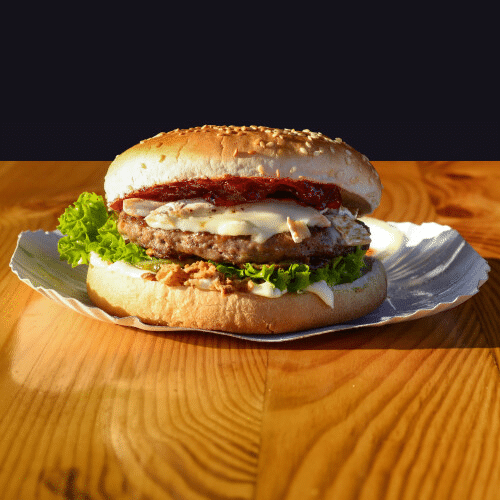 Camembert Burger