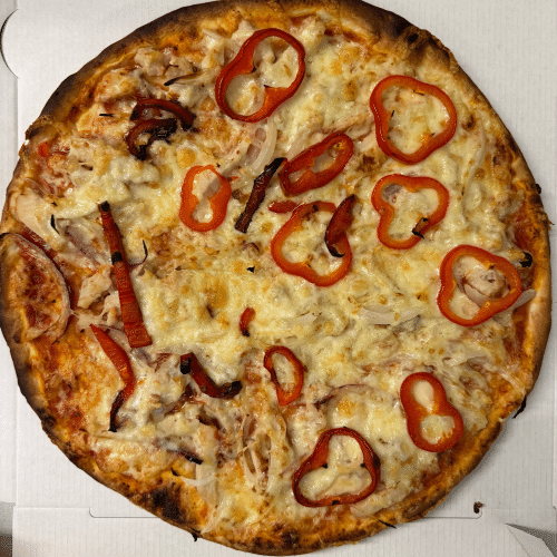 Pizza Hähnchenbrust