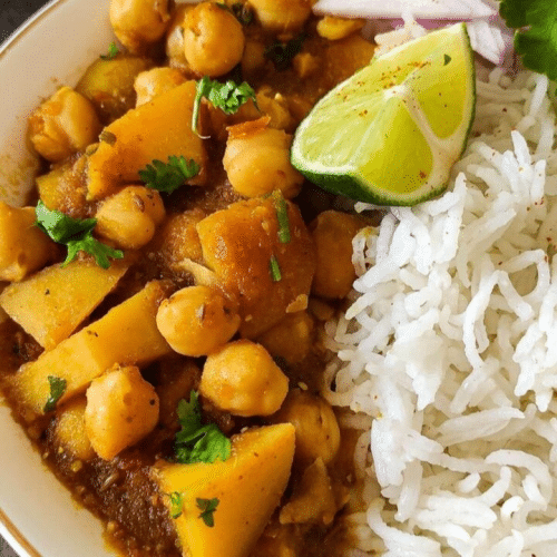 Alu Chole Masala