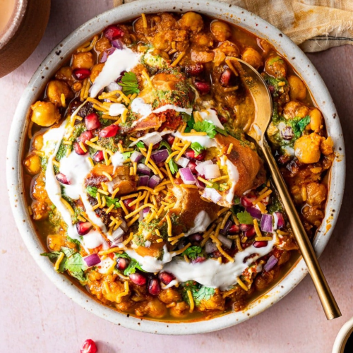 Choley Samosse (indian style)