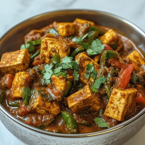 Tofu Jhalfrezi (pikant)
