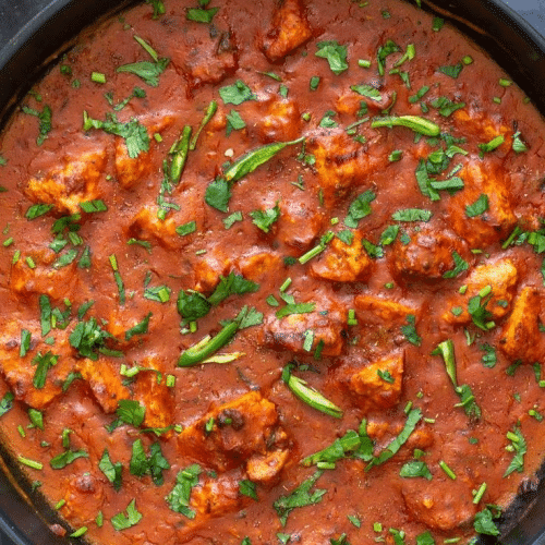 Tofu Vindaloo (scharf, pikant)