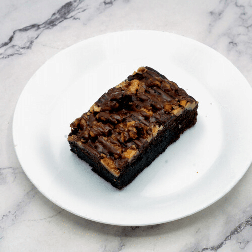 Brownie mit Walnüssen