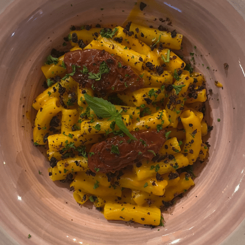 Rigatoni Pumpkin Cream