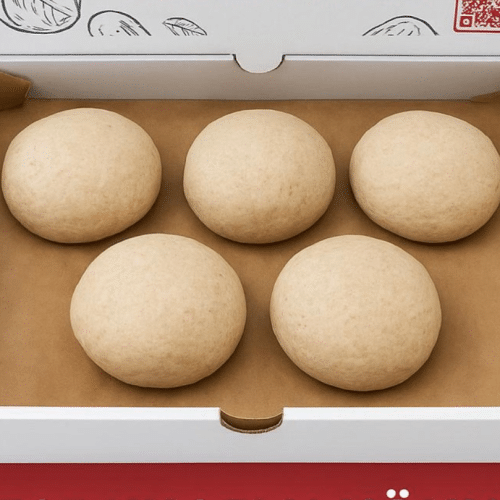 Pizzateig-Kugeln 5 St.