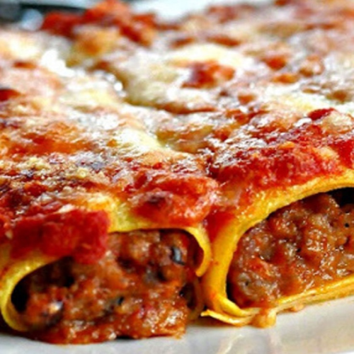 Cannelloni Al Forno