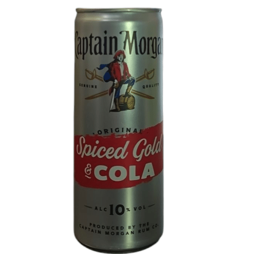 Captain Morgan Spiced Gold & Cola 0.25l (EINWEG)