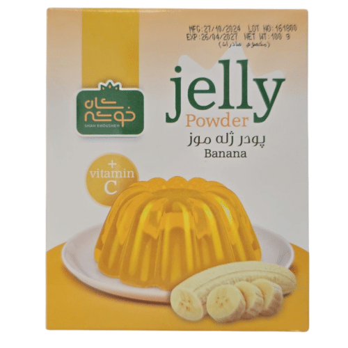 Jelly Pulver (Banane) 100g