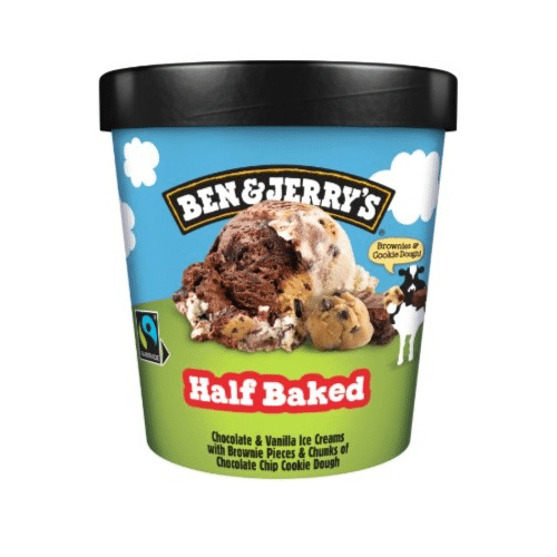 Ben & Jerrys Half Baked 465ml