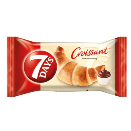 Croissant 7 Tage mit Kakaofüllung