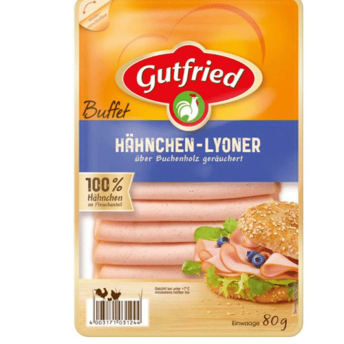 Gutfried Hähnchen-Lyoner Buffet 80g