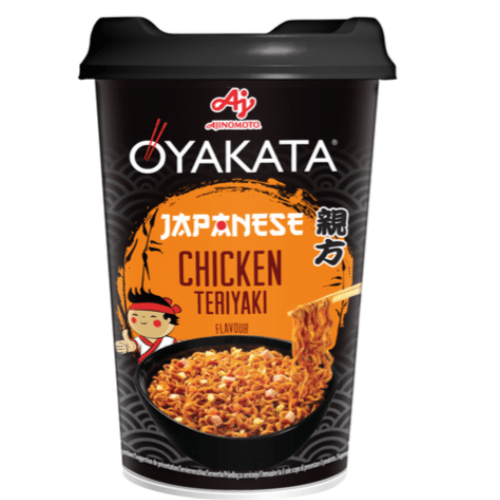 Instant Nudeln Japanisches Huhn Teriyaki