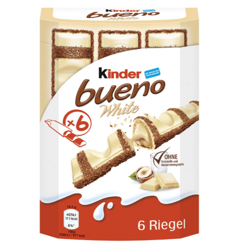 Kinder bueno White 117g
