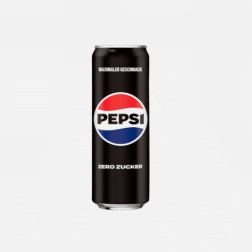 Pepsi Zero Zucker 0.33l Dose