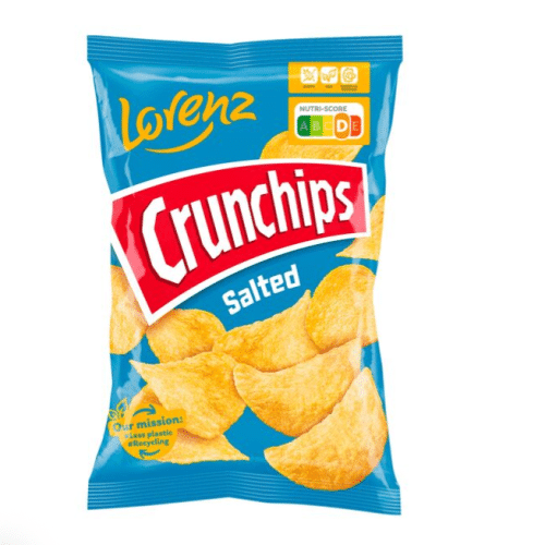 Lorenz Crunchips Salted 150g