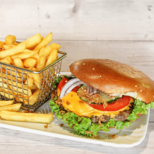 Cheeseburger Menü