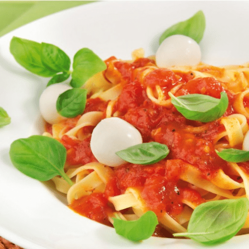 Tagliatelle Arrabiato (pikant)