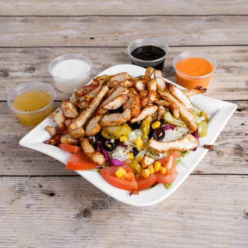 Hähnchen Salat