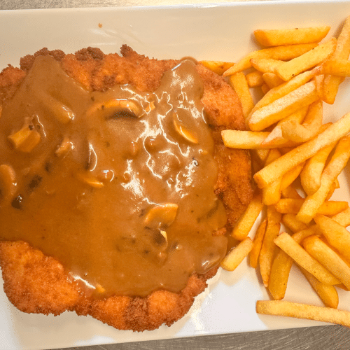 Jägerschnitzel
