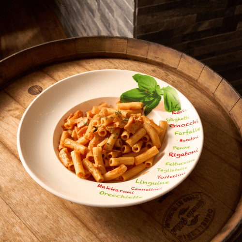 Rigatoni al Salmone