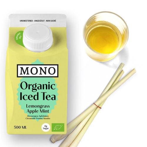 Mono Organic Iced Tea Lemongrass Apple Mint 0,5l