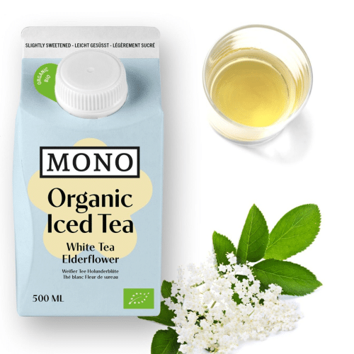 Mono Organic Iced Tea White Tea Elderflower 0,5l
