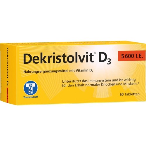 Dekristolvit D3 5600 I.E. 60 Stück