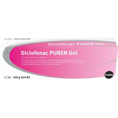 Diclofenac PUREN Gel 150 Gramm