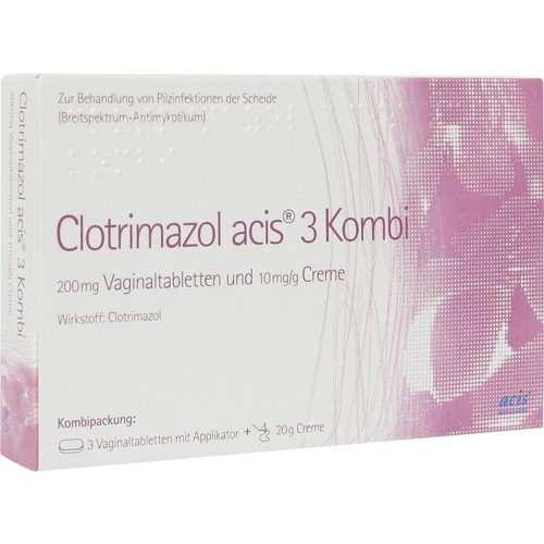 Clotrimazol acis 3 Kombi 1 Stück