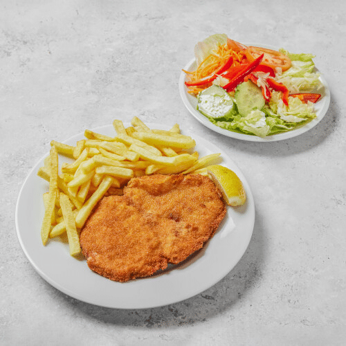 Schnitzel Wiener Art Komplett