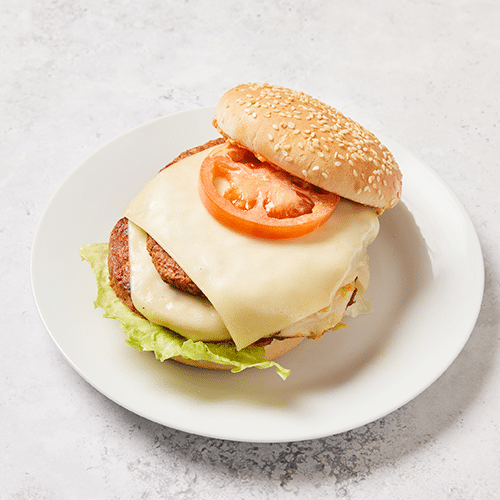 Double Chicken Cheeseburger