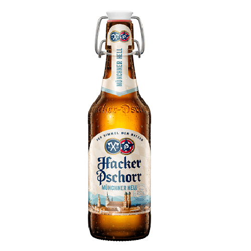 Hacker-Pschorr Münchner Hell 0,5l (MEHRWEG)
